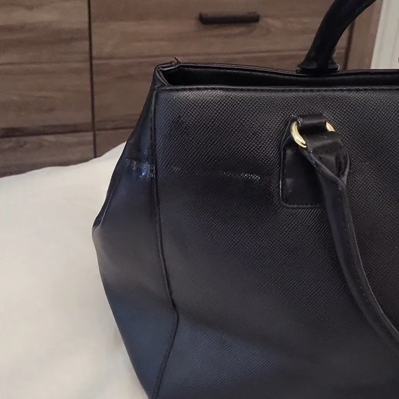 Merona black pocketbook - Picture 3 of 9